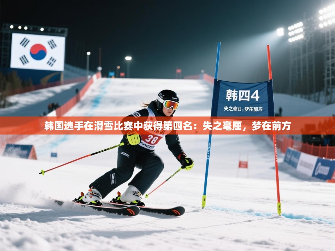 韩国选手在滑雪比赛中获得第四名:失之毫厘,梦在前方 第2张